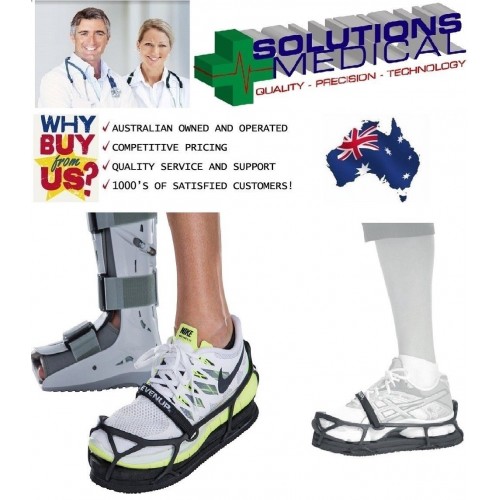 shoe balancer for walking boot